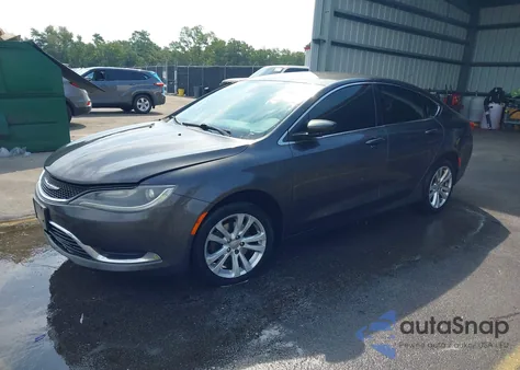 2015 Chrysler 200 Limited from USA, damaged, VIN 1C3CCCAB2FN649739